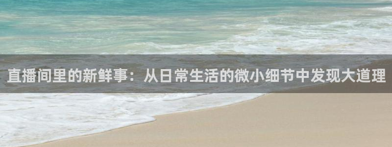nba免费直播看球吧：直播间里的新鲜事：从日常生活的微小细节中发现大道理