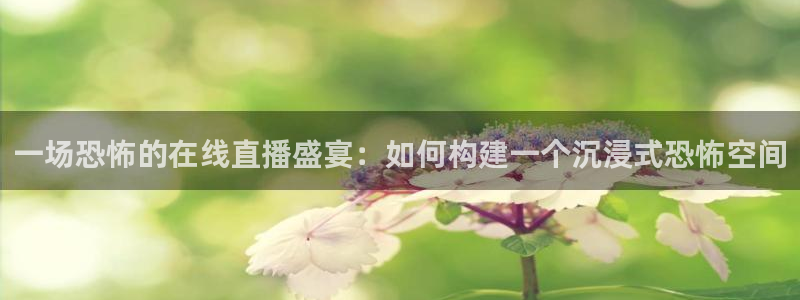看球吧jrs低调直播：一场恐怖的在线直播盛宴：如何构建一个沉浸式恐怖空间